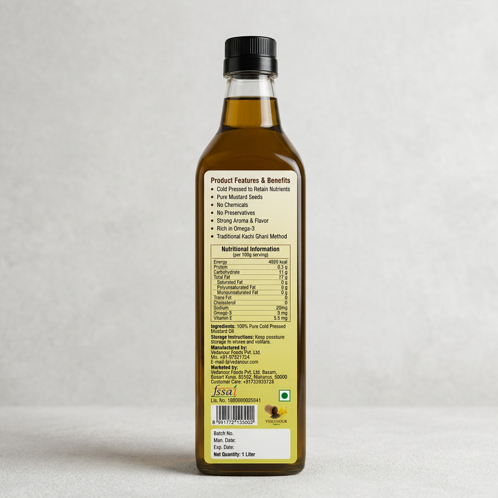 Kachi Ghani Black Mustard Oil - Image 4