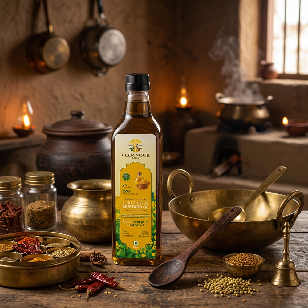 Kachi Ghani Black Mustard Oil - Image 2