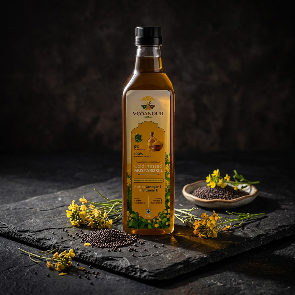 Kachi Ghani Black Mustard Oil - Image 3
